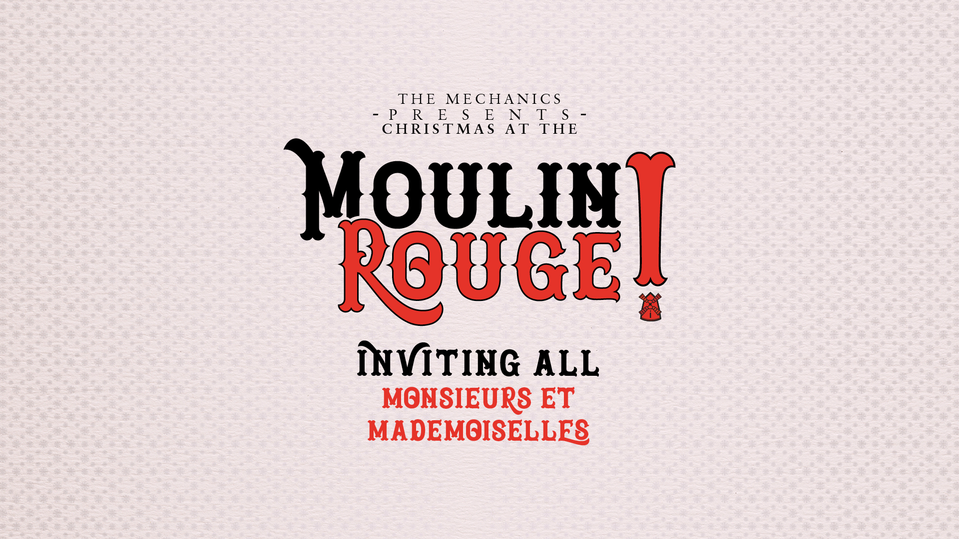 Festive Events - Moulin Rouge